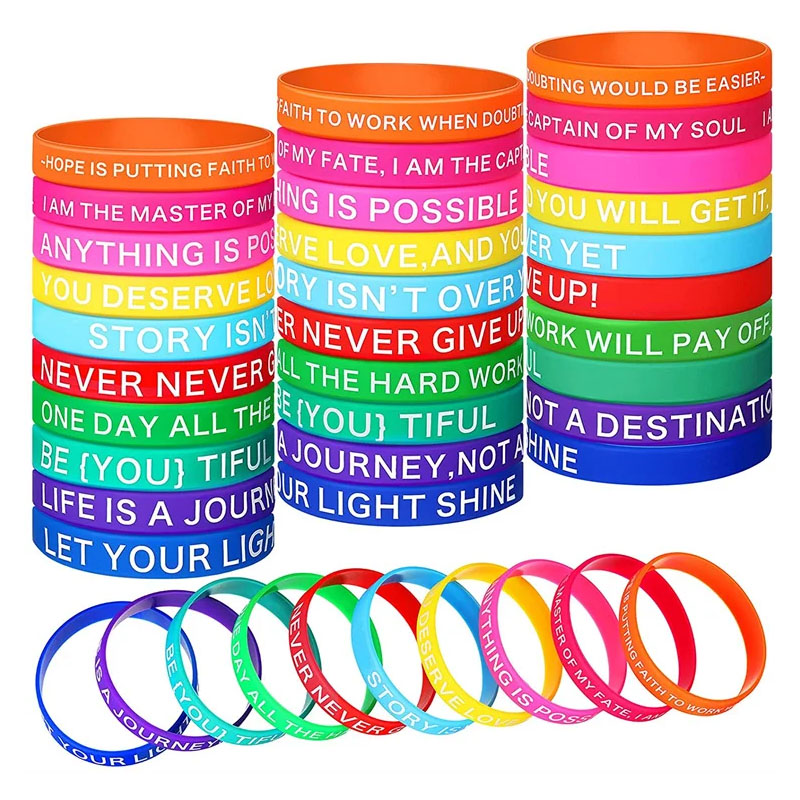 silicone bracelets